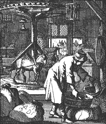gravure van de grutter